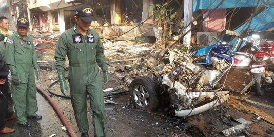 Thaïlande: 3 morts dans l'explosion d'une voiture piégée - ảnh 1
